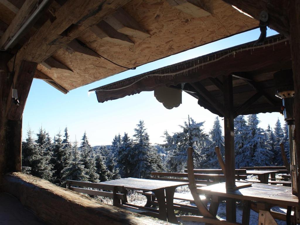 Fichtelberghuette Hotell Oberwiesenthal Exteriör bild